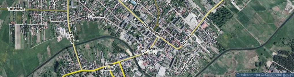 Zdjęcie satelitarne Kościelna ul.